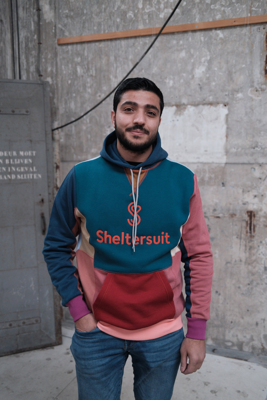 Sheltersuit hoodie Blue