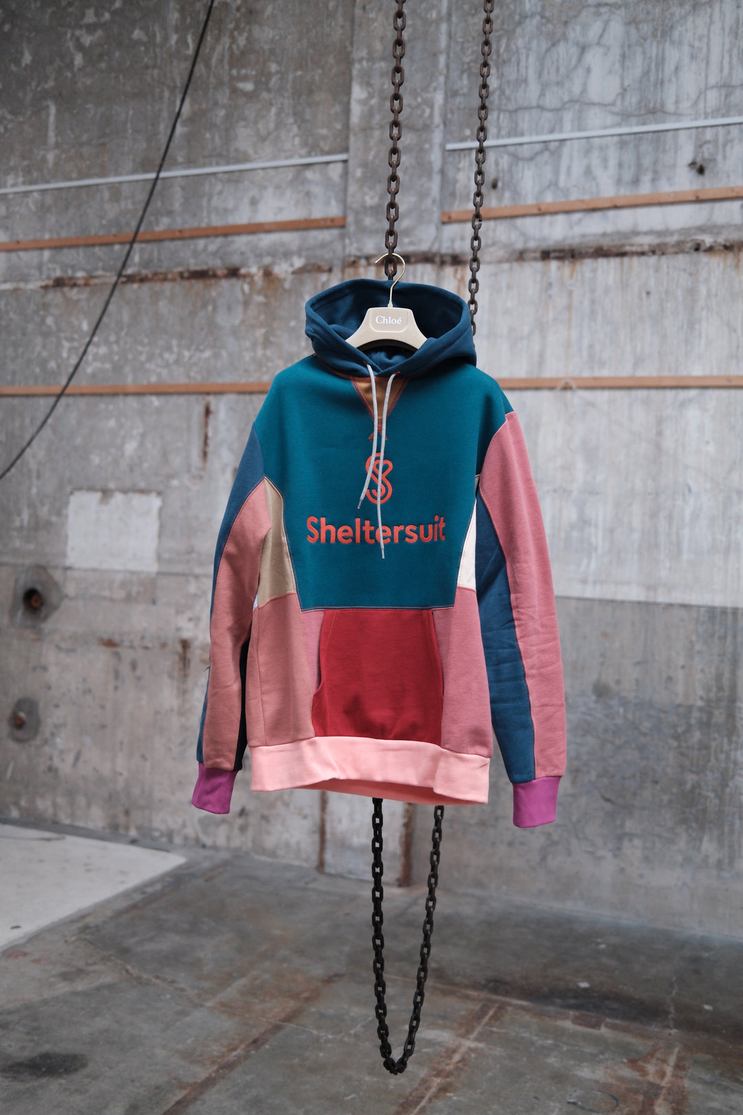 Sheltersuit hoodie Blue