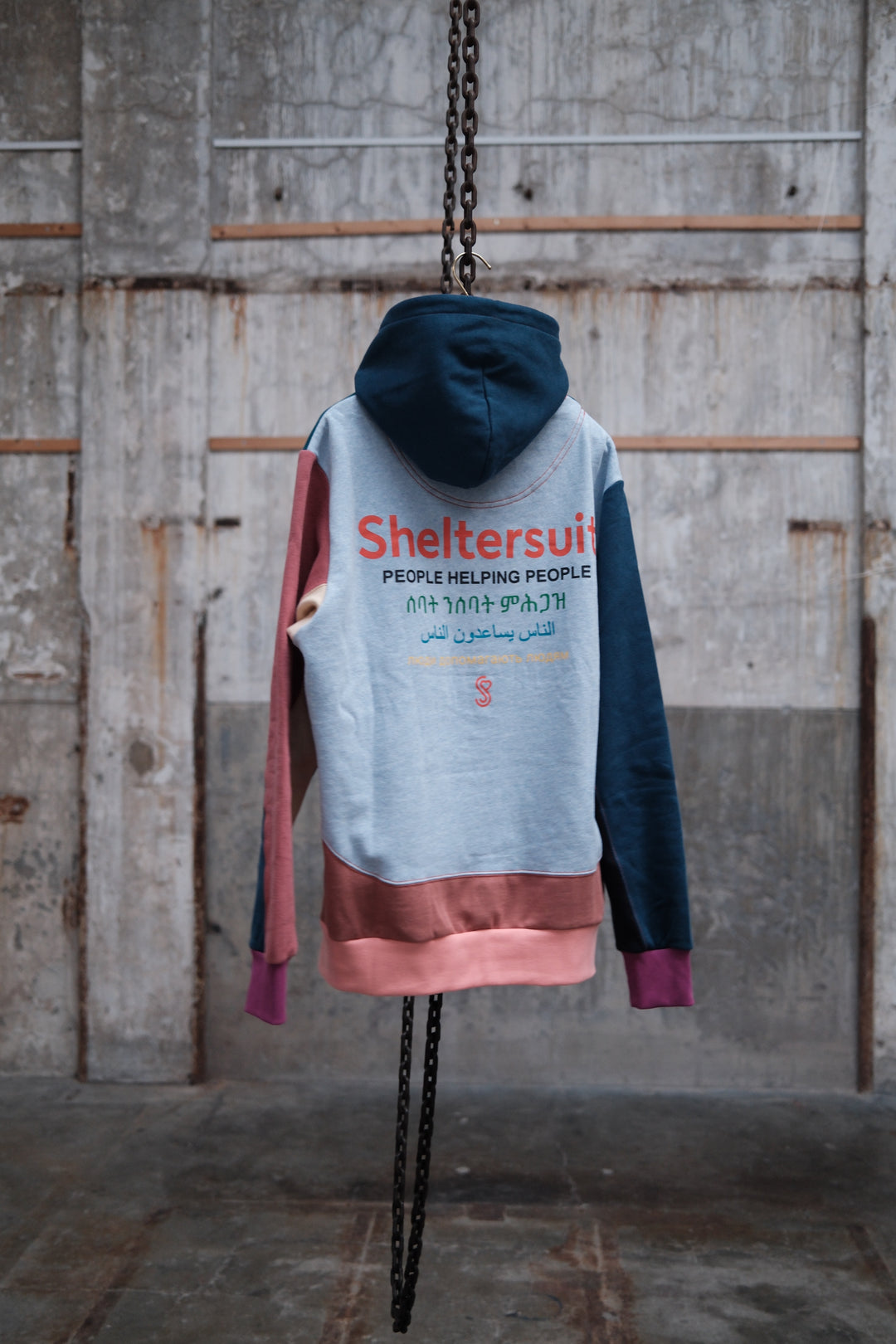 Sheltersuit hoodie Blue