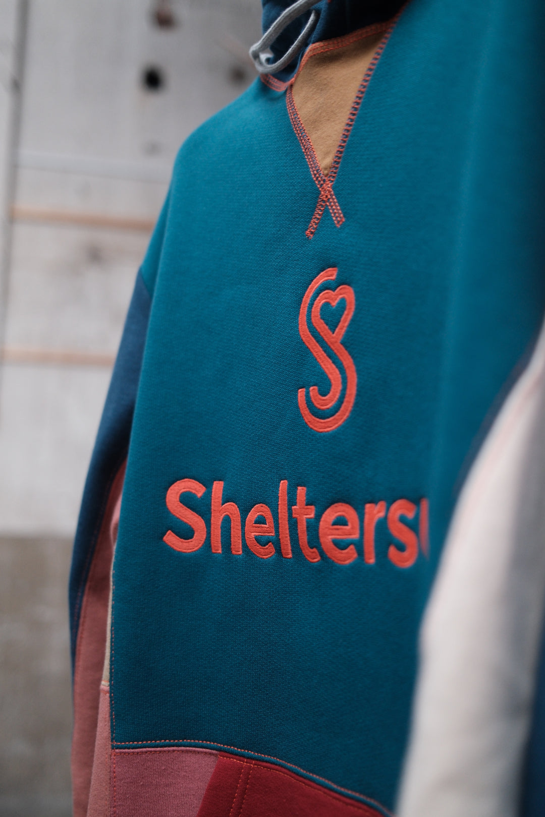 Sheltersuit hoodie Blue
