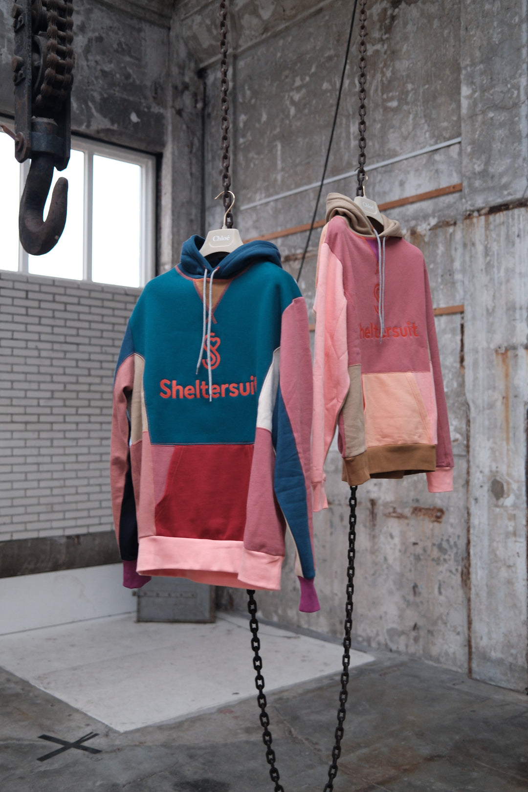 Sheltersuit hoodie Pink