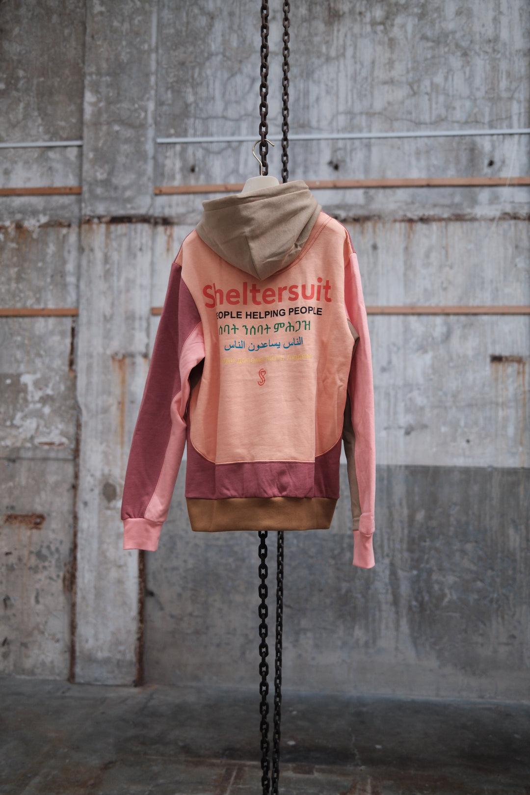 Sheltersuit hoodie Pink